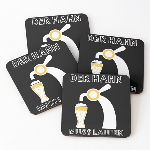 Artikelvorschau, Der Hahn muss laufen Bier Alkohol lustig spruch entworfen und verkauft von DerEmmat.