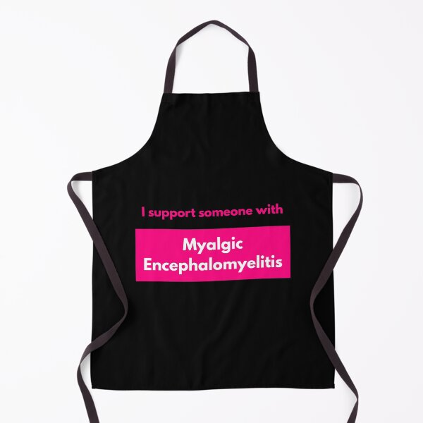 Item preview, I support someone with Myalgic Encephalomyelitis (Pink Block) designed and sold by Chantelle  Spies.