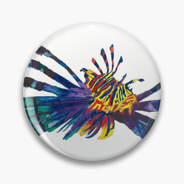 Artikelvorschau, Regenbogen-Feuerfisch entworfen und verkauft von JensOceanArt.