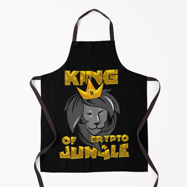 Item preview, Bitcoin Crown Lion the King Of The Crypto Jungle C.R.E.A.M designed and sold by DabGraphic.