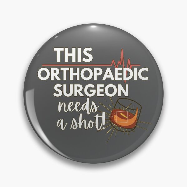 Item preview, This Orthopaedic needs a Shot- Funny Gift Ideas for Orthopaedics- White Text Version designed and sold by EvaWolf.