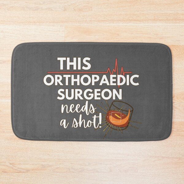 Item preview, This Orthopaedic needs a Shot- Funny Gift Ideas for Orthopaedics- White Text Version designed and sold by EvaWolf.