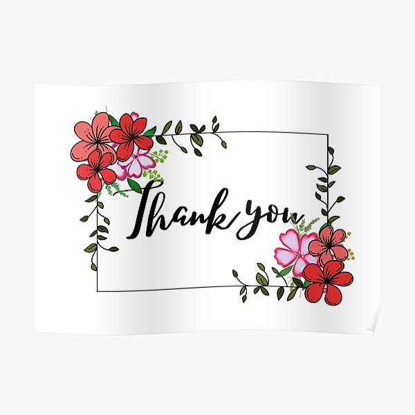 Thank You Nurse Posters for Sale | Redbubble