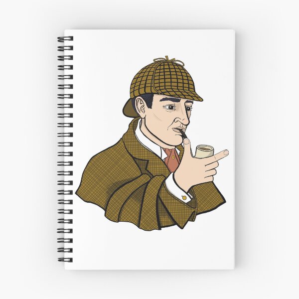 Item preview, Sherlock Holmes designed and sold by PatchPimpernel.