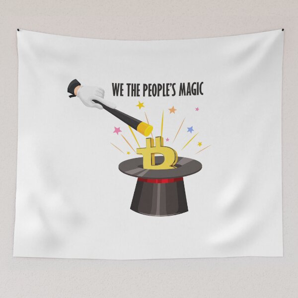 Item preview, Crypto Bitcoin Magic Show designed and sold by DabGraphic.