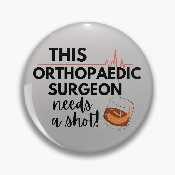 Item preview, This Orthopaedic needs a Shot- Funny Gift Ideas for Orthopaedics- Black  Text Version designed and sold by EvaWolf.