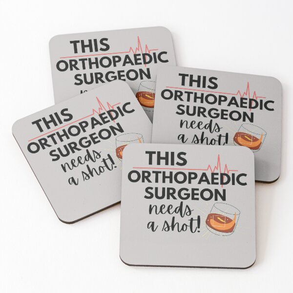 Item preview, This Orthopaedic needs a Shot- Funny Gift Ideas for Orthopaedics- Black  Text Version designed and sold by EvaWolf.