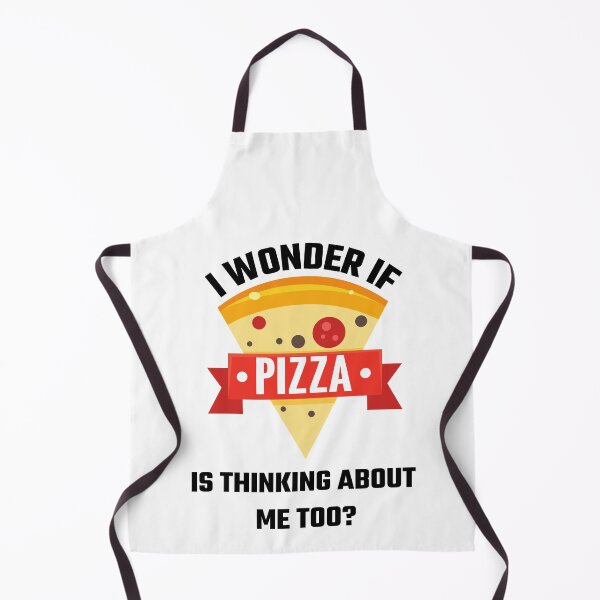 Item preview, I Wonder If Eat Pizza Funny Saying designed and sold by DerEmmat.