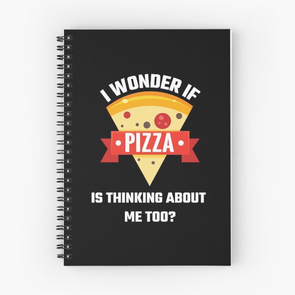 Item preview, I Wonder If Eat Pizza Funny Saying designed and sold by DerEmmat.