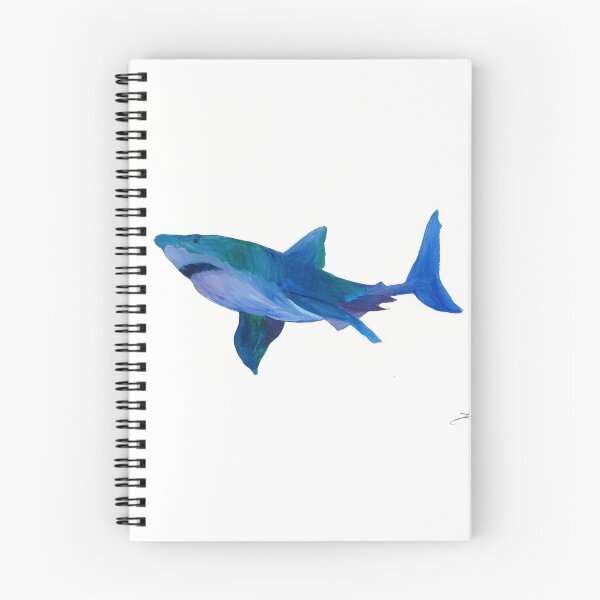 Item preview, Great White feeling blue designed and sold by JensOceanArt.