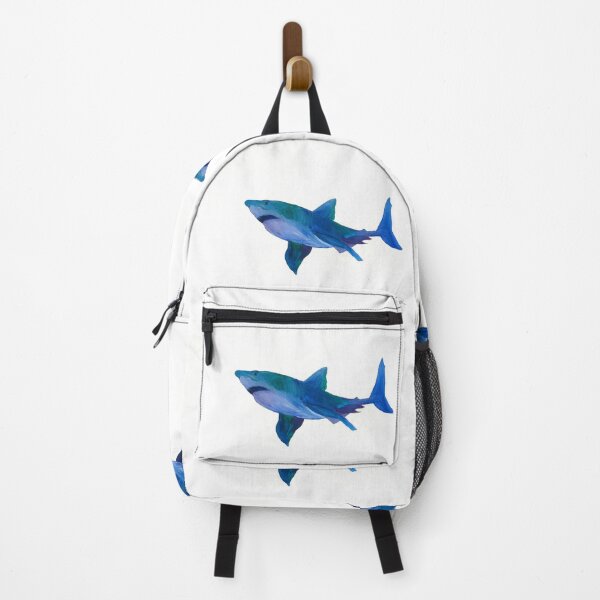 Item preview, Great White feeling blue designed and sold by JensOceanArt.