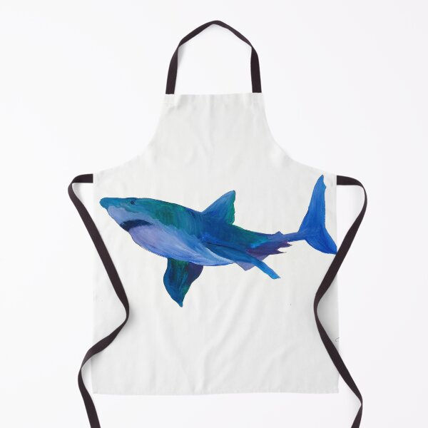 Item preview, Great White feeling blue designed and sold by JensOceanArt.