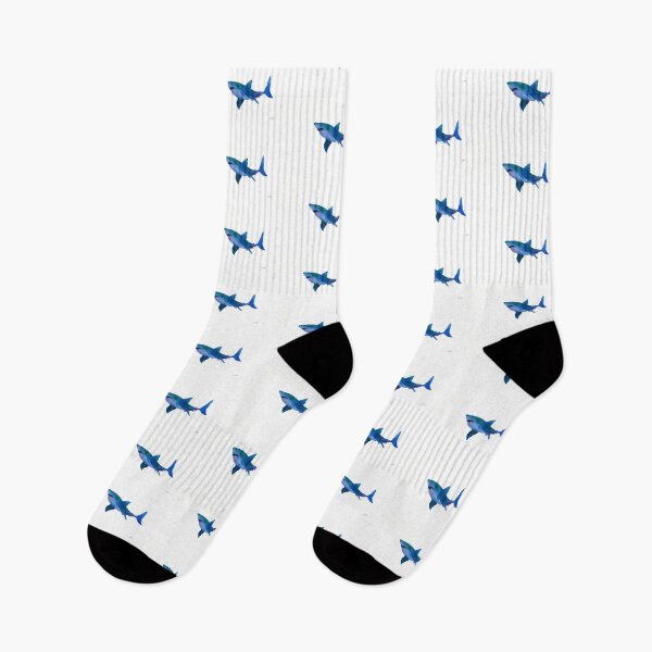 Item preview, Great White feeling blue designed and sold by JensOceanArt.