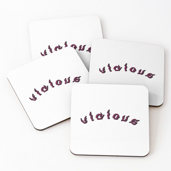Item preview, Vicious edgy minimalist graphic dark pink designed and sold by everything4eva.