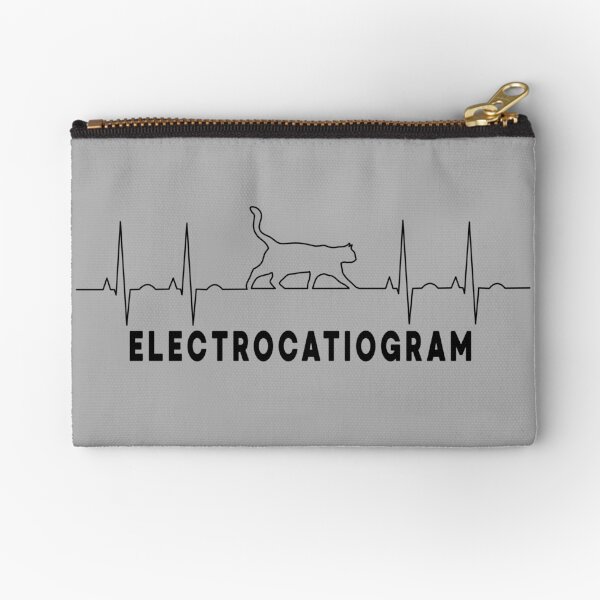 Vista previa del artículo con la obra «Electrocatiograma ECG EKG Onda de cardiología médica», diseñado y vendido por ericthemagenta.