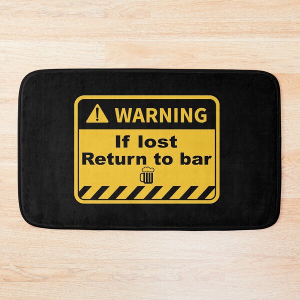 Item preview, Warning! If lost, return to bar designed and sold by HorizonDesignz.