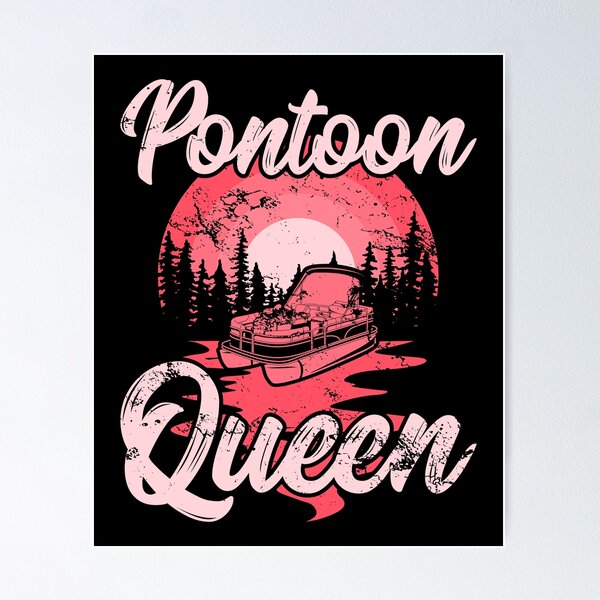 Item preview, Pontón queen crown canotaje agua del lago mar flattish barco río pontón deck wave lounge almohadillas para el sol remando morir designed and sold by shirti.