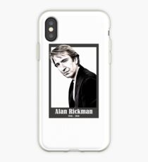 alan rickman iPhone Case