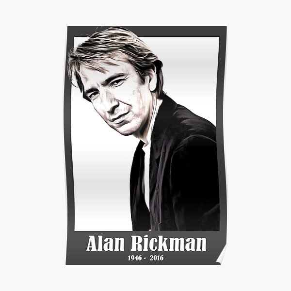alan rickman Poster