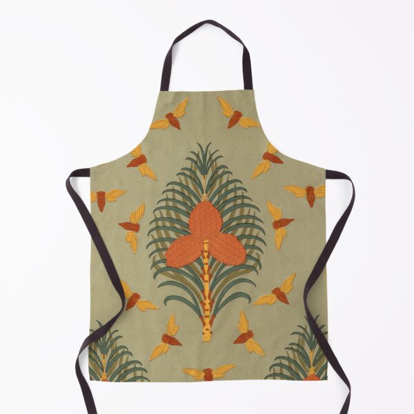 Item preview, Cicadas art nouveau Vintage floral pattern art designed and sold by Vintage Designs +.