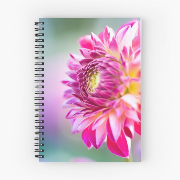 Item preview, Vibrant pink Dahlia flower  designed and sold by CyaniRose.