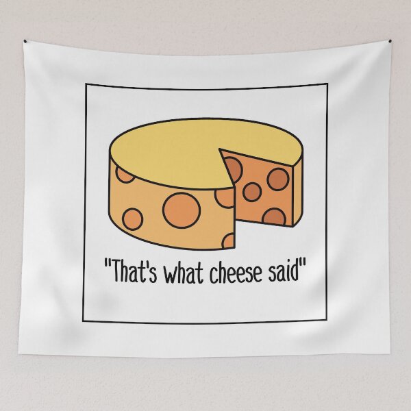 Item preview, That's what cheese said - cheese humour  designed and sold by primaldolphin.