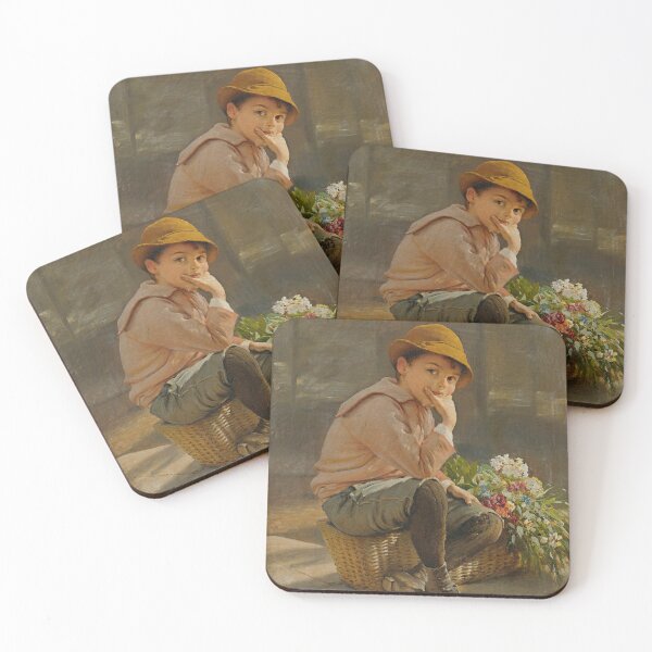Item preview, Guarding The Flower Basket By Karl Witkowski (1860–1910) designed and sold by sunny-007.