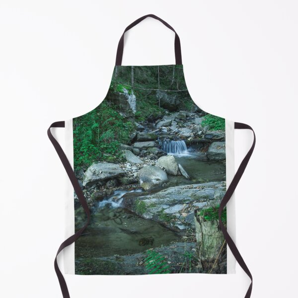Item preview, Small waterfall in the forest designed and sold by annaspoljar.