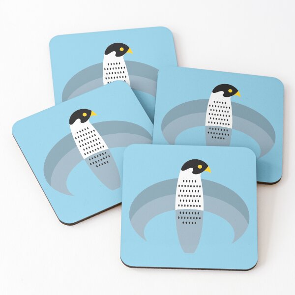 Item preview, Peregrine falcon on blue sky designed and sold by SakalDesign.