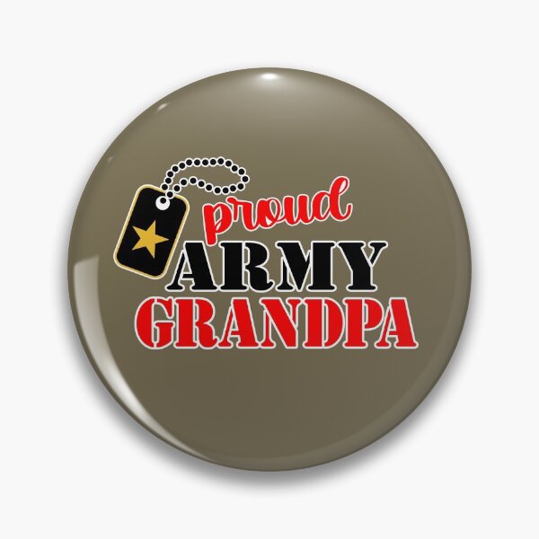 Item preview, Proud Army Grandpa designed and sold by SandpiperDesign.