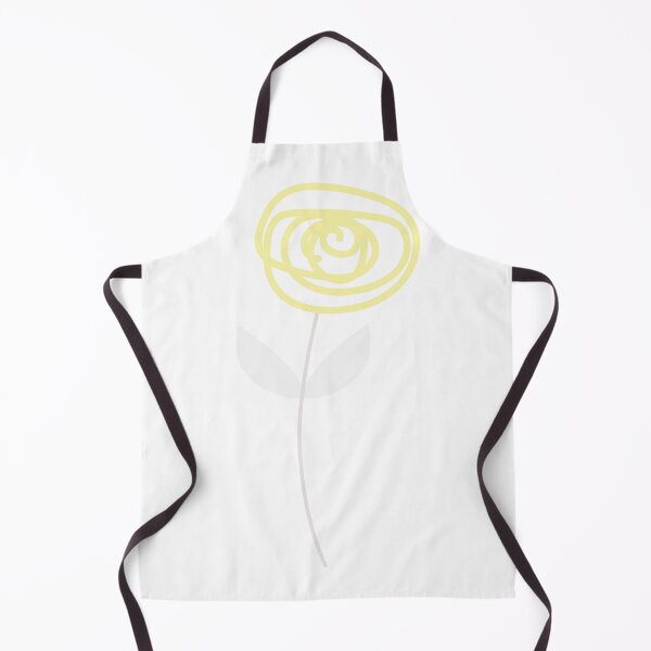 Item preview, Little Rose, right-facing icon, pale yellow and grey designed and sold by Susan Marie Williams.