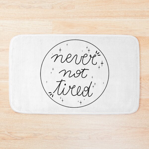 Item preview, Never not tired (light) designed and sold by scribbli.