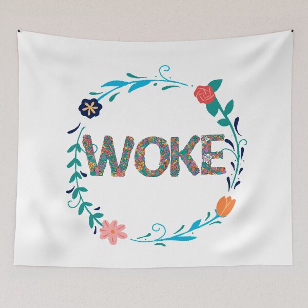 Item preview, Woke Flower design  designed and sold by Yellowsprint.