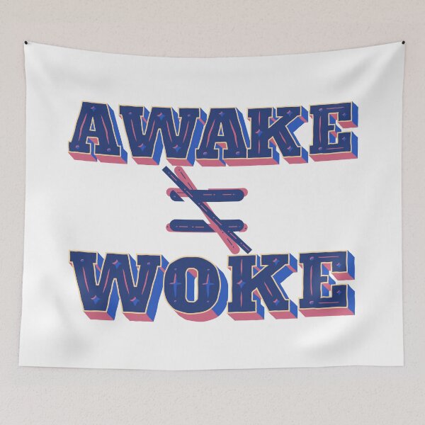 Item preview, Awake but not woke designed and sold by Yellowsprint.