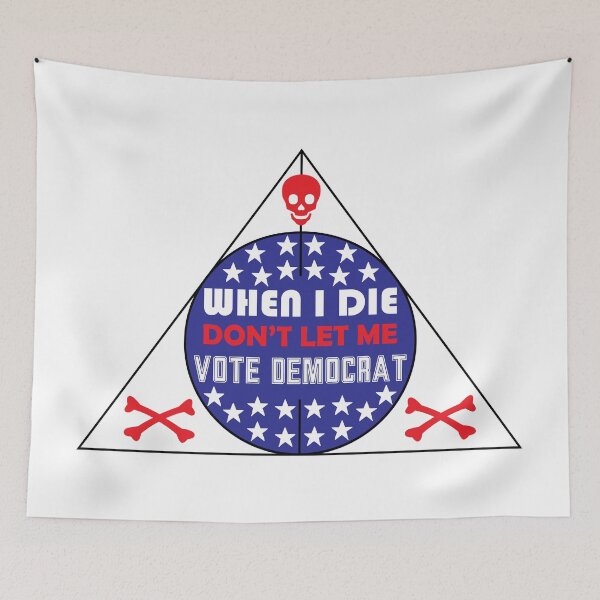 Item preview, When I Die Don't Let Me Vote Democrat Classic T-Shirt designed and sold by warisara.
