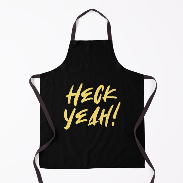 Item preview, Heck yeah! (yellow text) designed and sold by EpicEndeavours.