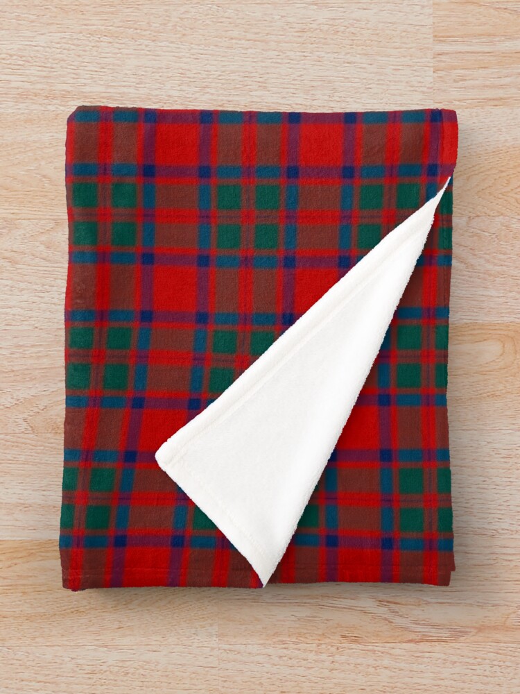 Beautiful And Charming Clan MacKintosh Tartan Throw Blanket Bl-LVMX370W