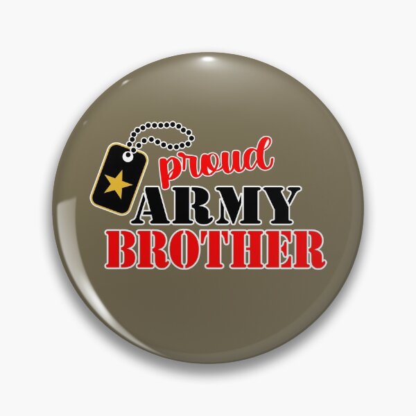 Item preview, Orgulloso hermano del ejército designed and sold by SandpiperDesign.