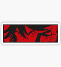 Pegatina Etiqueta engomada de la matanza de Kill La Kill Red