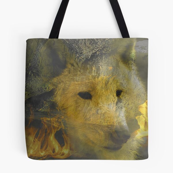Item preview, Transparent Wolf on Fire designed and sold by Jeremy Bruce.
