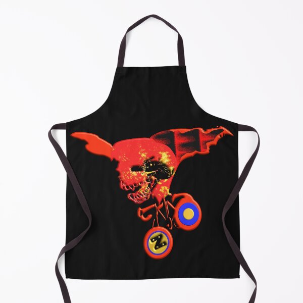 Item preview, Funny burning zombie skull on bicycle(2). designed and sold by Ralek.