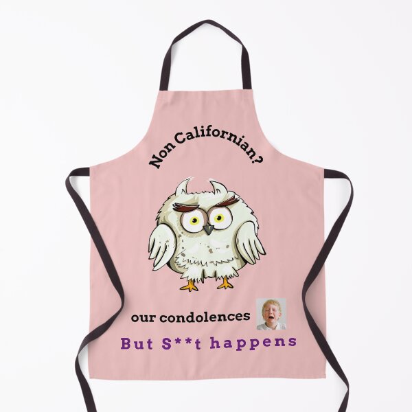 Item preview, "Condolences to non Californians"  (owl) designed and sold by skoumpourdides.