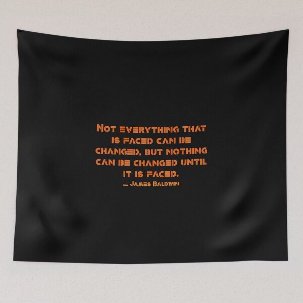 Item preview, James Arthur Baldwin American Novelist quotes designed and sold by Didace.