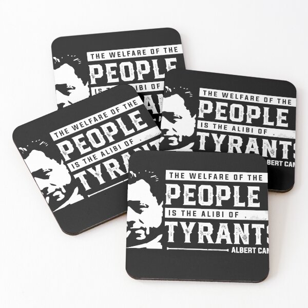 Item preview, Camus quote: Welfare of the People designed and sold by WiseGuyTs.