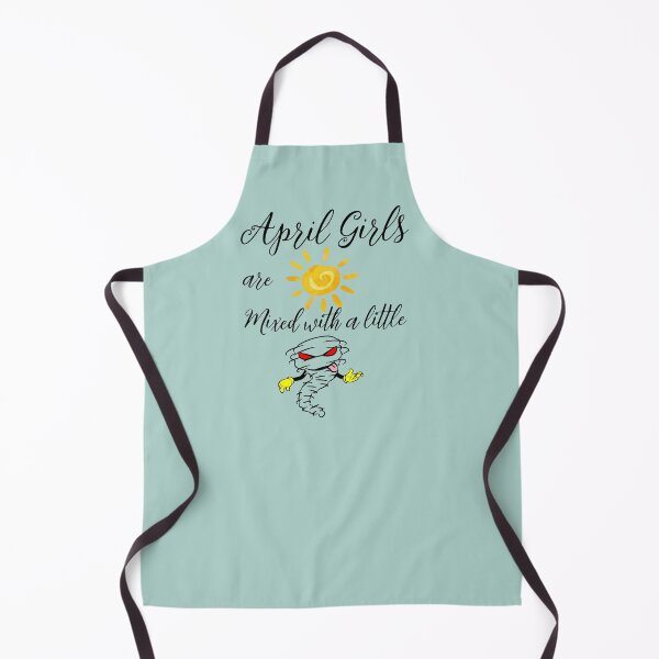 Item preview, April Girls are Sunshine Mixed with a Little Hurricane designed and sold by CreativeBel.