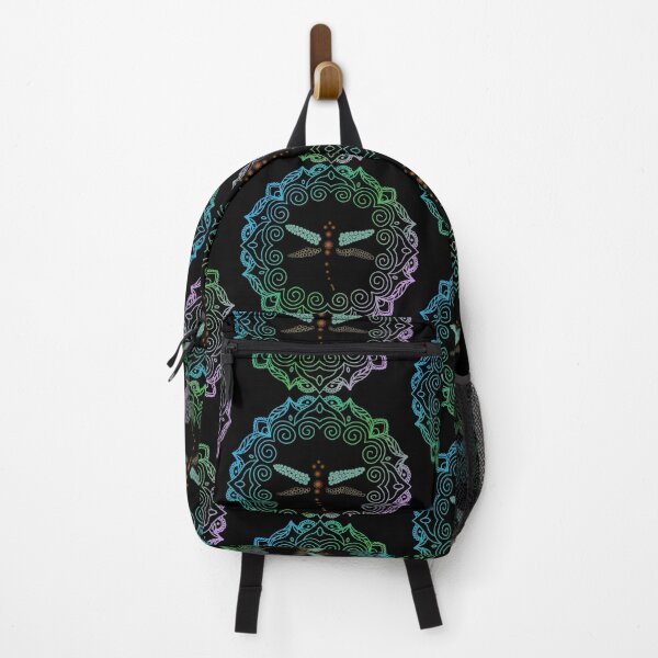 Item preview, Dragonfly in mandala designed and sold by eyoginminimal.