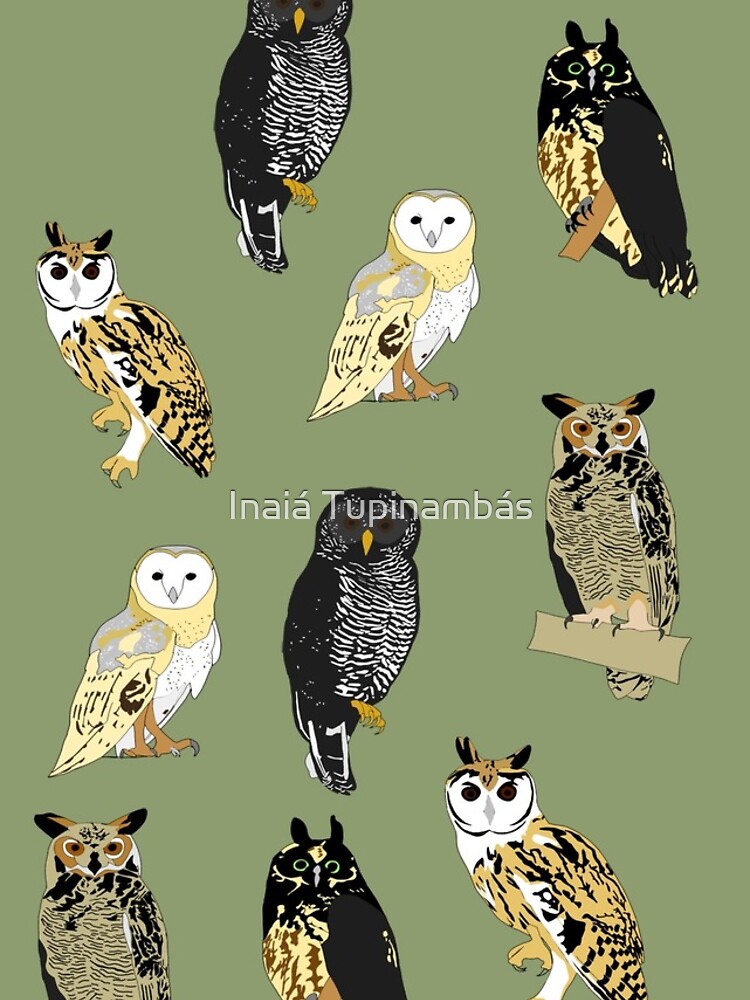 Thumbnail 4 of 4, iPhone Case, OWLS designed and sold by Inaiaramirez.