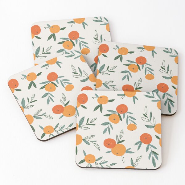 Item preview, Stylish Orange Pattern design. Fruit print. designed and sold by Alenka Karabanova.