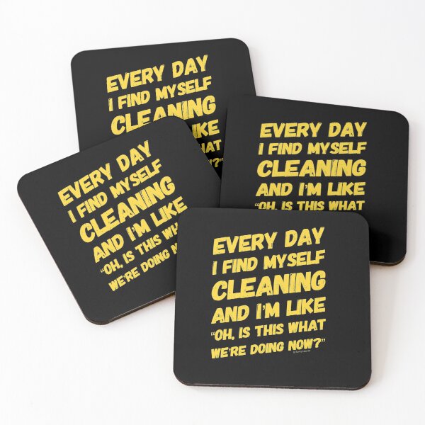 Item preview, Every Day I Find Myself Cleaning Housekeeper Cleaning Lady Fun designed and sold by SavvyCleaner.