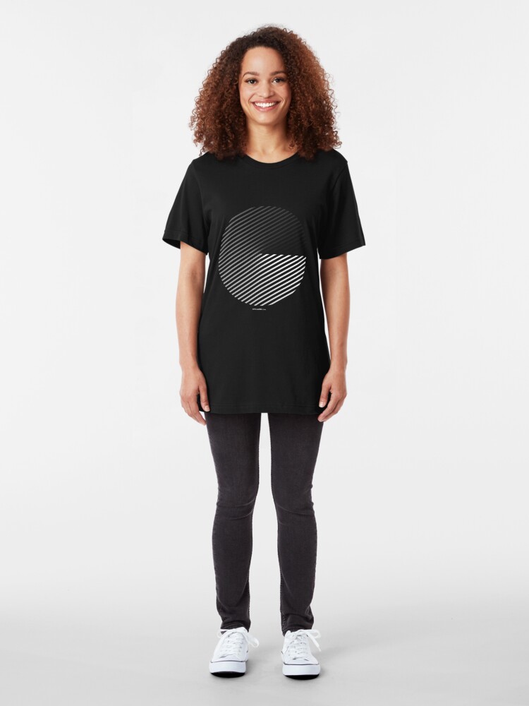 Alternate view of Stripes can be in a disc Slim Fit T-Shirt